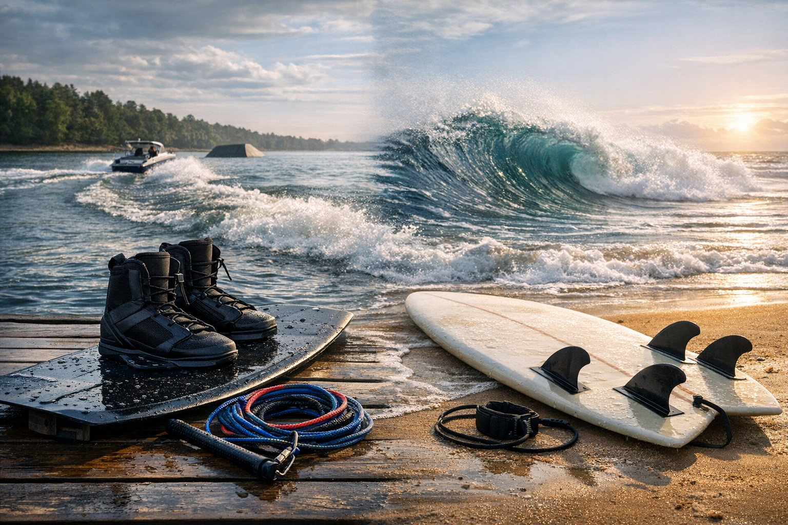 Wakeboarding vs. Surfing: Which One Actually Takes More Skill?
