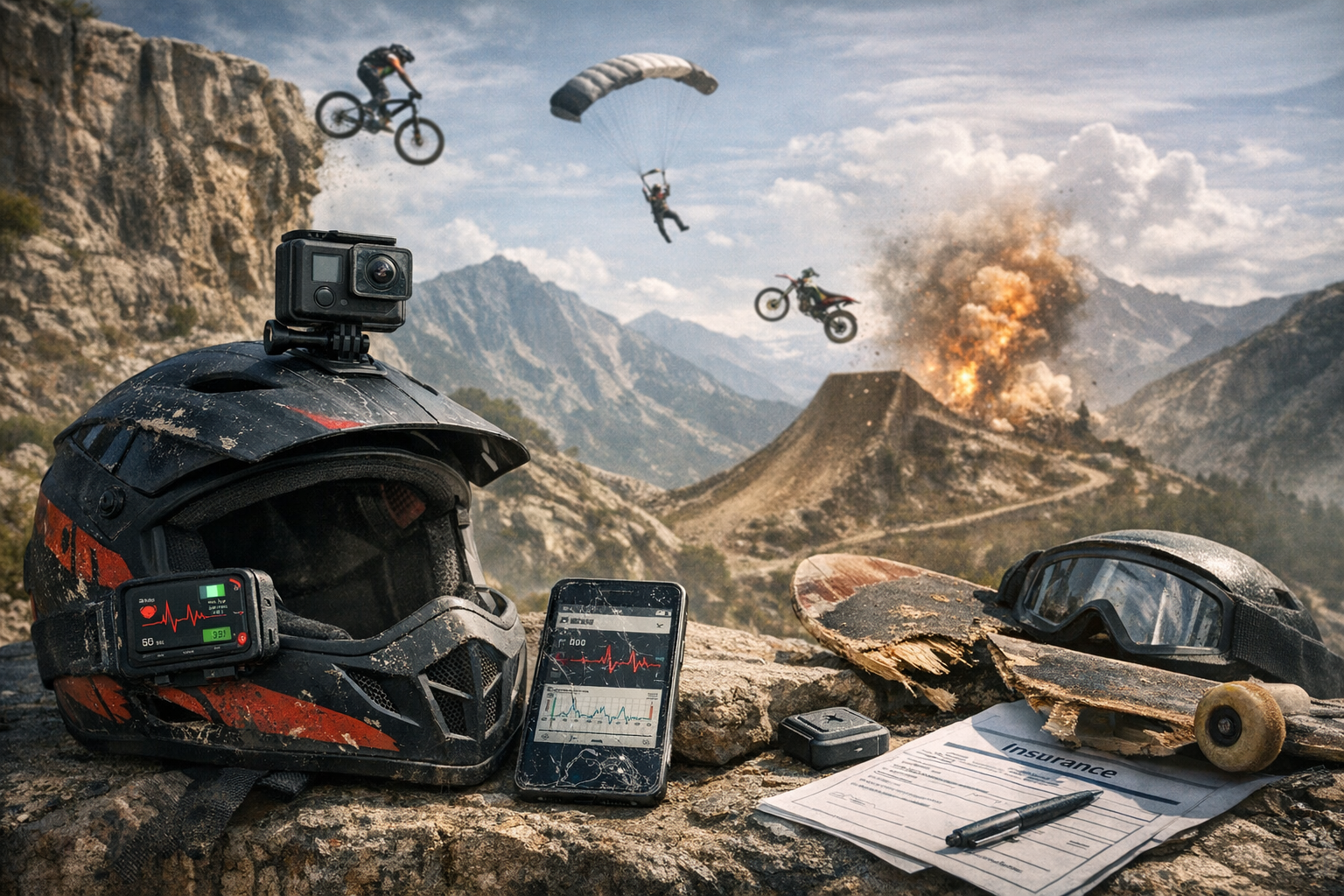 Helmets, Sensors, and Insurance: Is Safety Tech Making Extreme Sports Too Safe to Be Extreme?