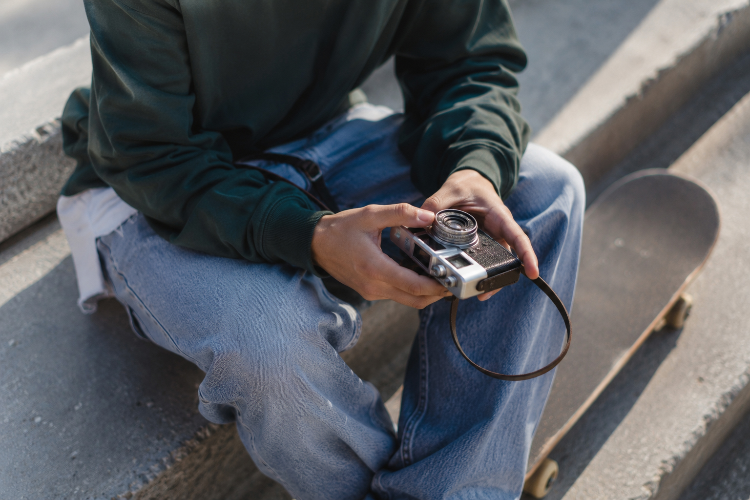Film Cameras Are Back in Every Skater's Pocket. But Is It Nostalgia or Just Aesthetic?