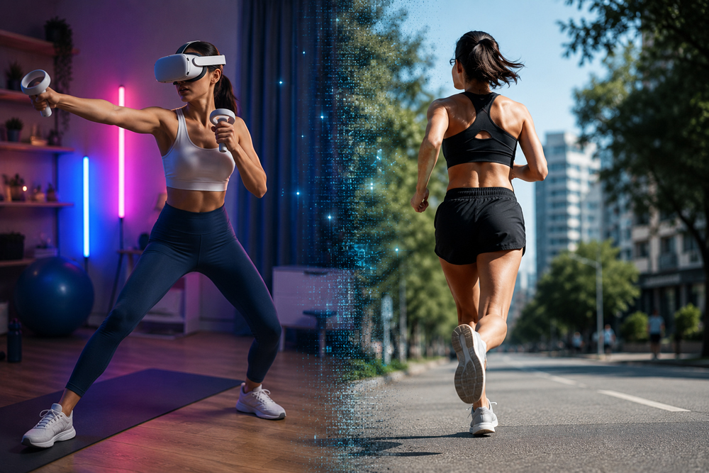 VR Fitness Is Booming. But Can a Headset Replace the Gym — or the Street?