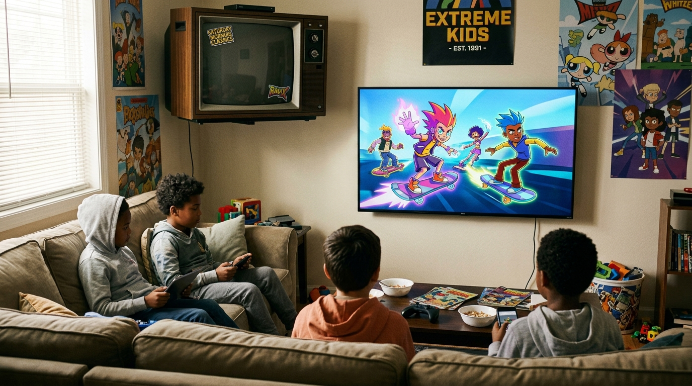 Saturday Morning Cartoons Raised a Generation of Extreme Kids. Who's Raising the Next One?