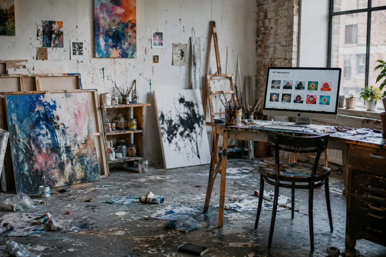 NFTs Promised Artists Freedom. Then the Market Crashed. Who Cleans Up the Wreckage?