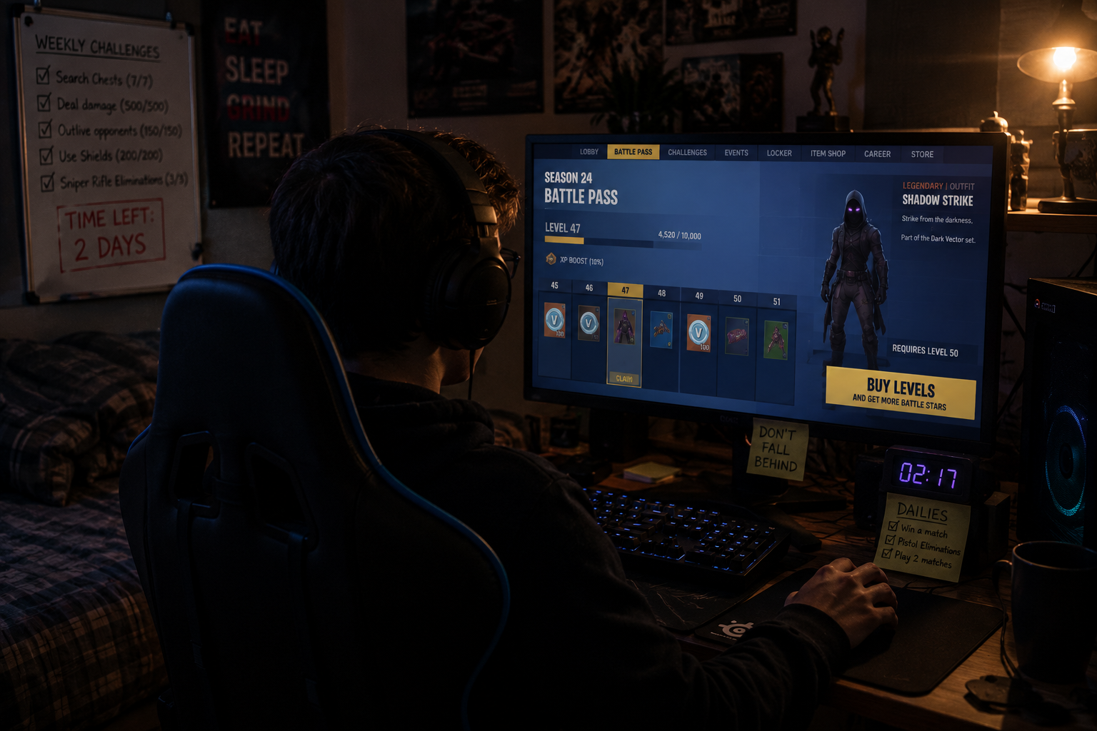 Battle Passes Turned Gaming Into a Second Job: When Did Playing Stop Being Enough?