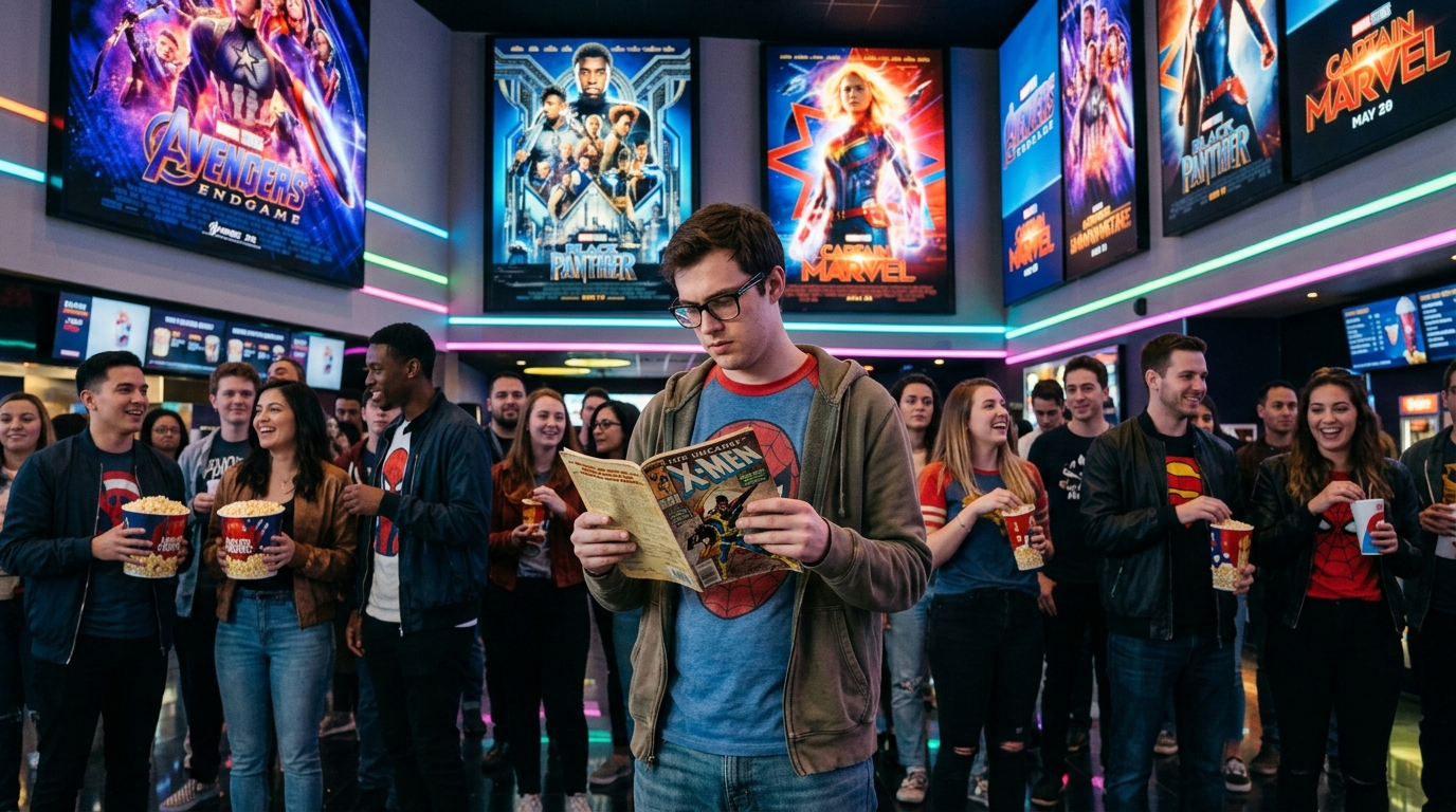 Comic Books Saved a Generation of Outsiders. Did the MCU Ruin That by Making Them Cool?