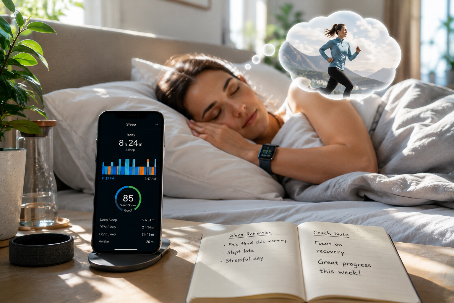 Sleep Tracking Apps Know When You're Dreaming. Should Your Coach?