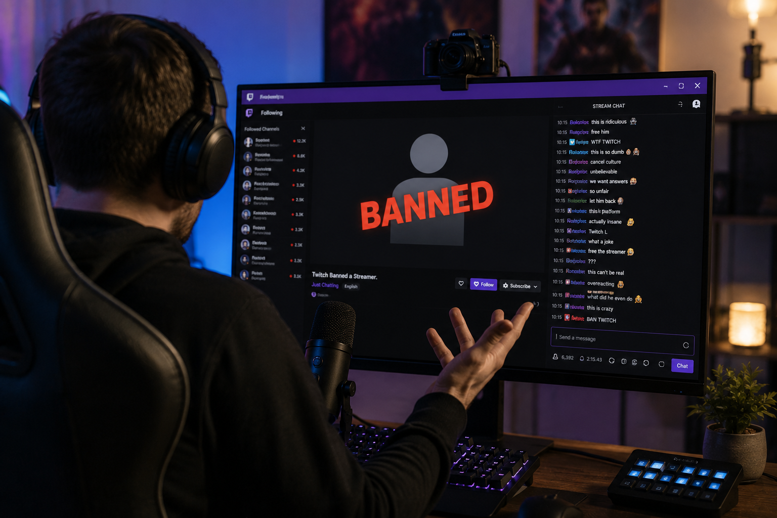 Twitch Banned a Streamer. The Community Exploded. Does a Platform Have the Right to Define Its Own Culture?