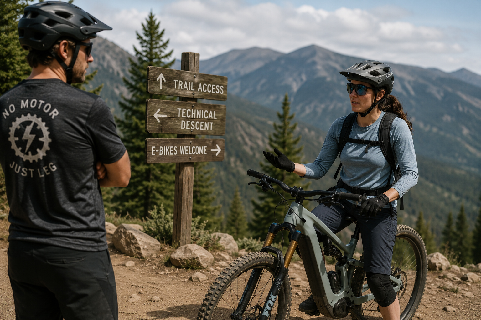Mountain Biking Went Electric. The Purists Are Furious. Are They Right?