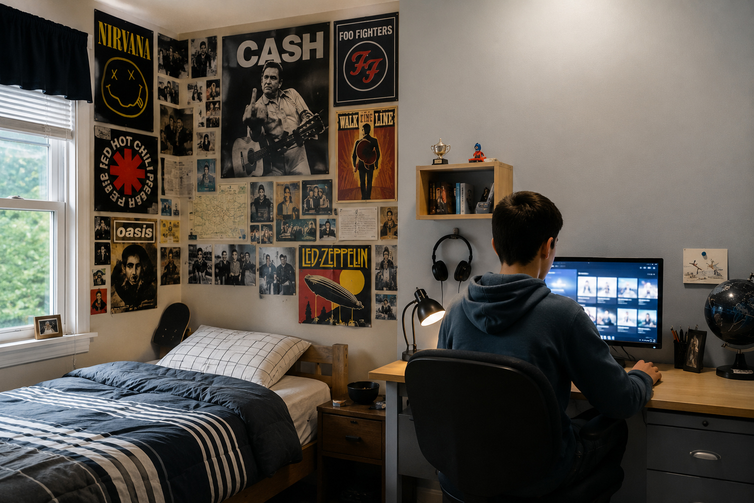 Childhood Bedrooms Had Posters. Now They Have Screens. Something Got Lost on the Wall.