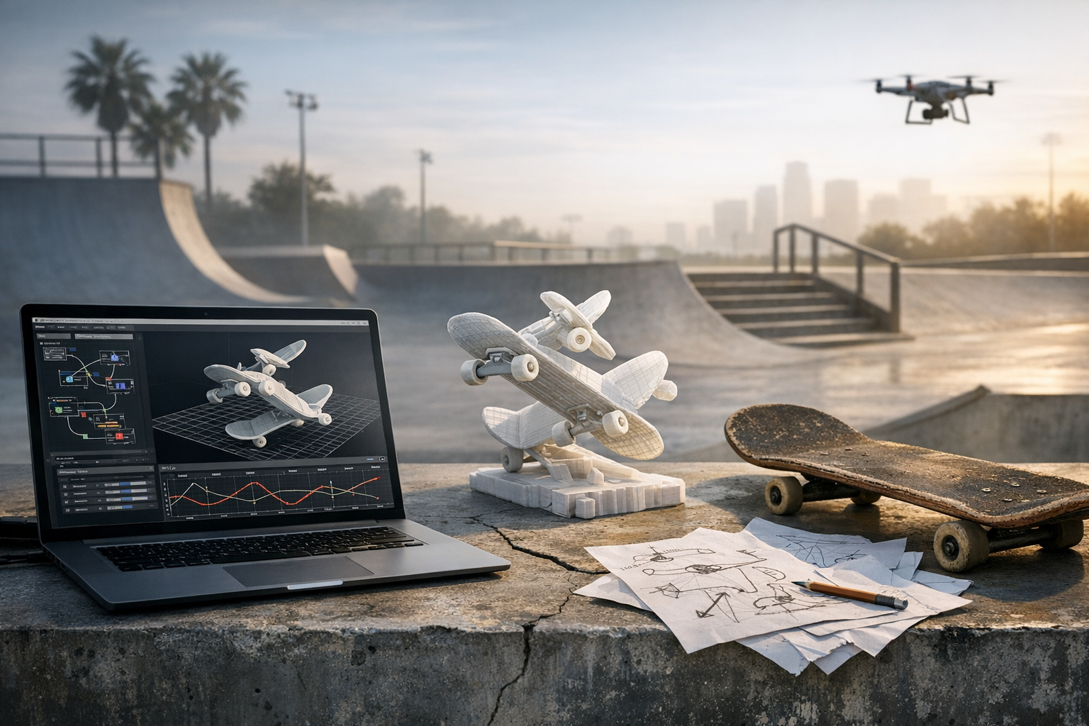 Generative AI Can Now Design a Skate Trick Before Anyone Lands It: Innovation or Cheating the Discovery?