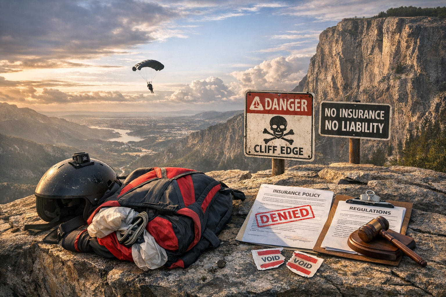 BASE Jumping: An Unregulated Frontier in Adventure Sports
