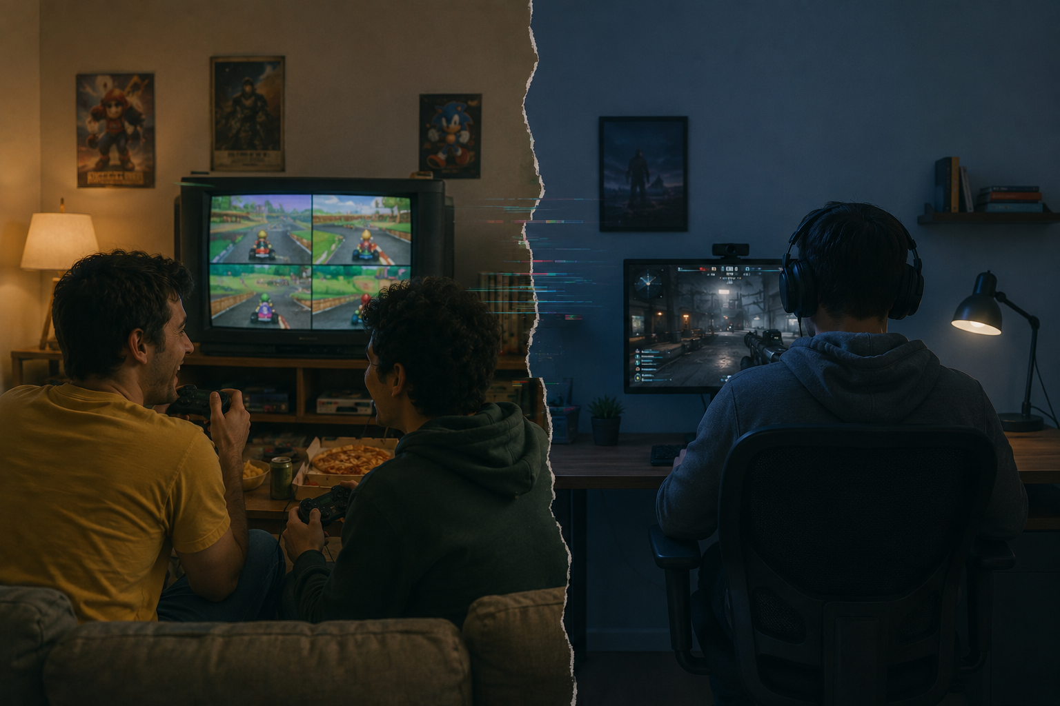 Couch Co-Op Used to Mean Sharing a Screen and Trash-Talking in Person. Online Co-Op Killed the Couch. Did It Kill the Friendship Too?