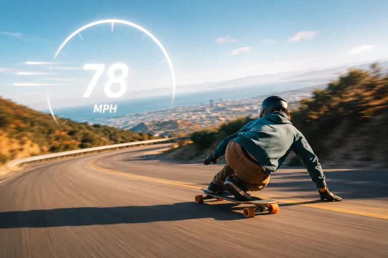Downhill Longboarding Hits Speeds That Make Helmets Feel Like a Suggestion