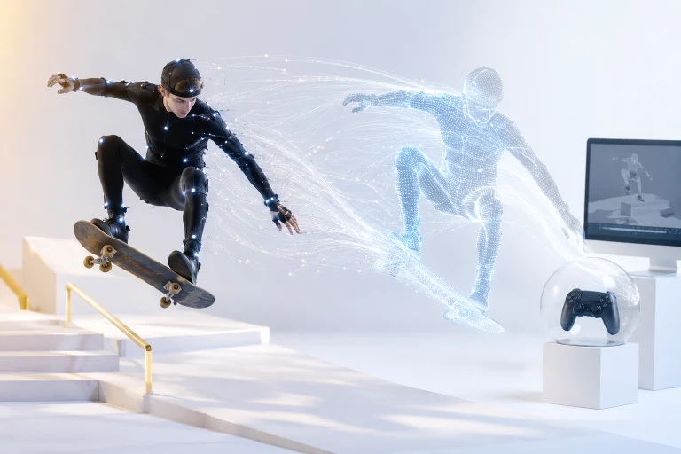 Motion Capture Suits Are Turning Skaters Into Data Sets the Industry Sells Back to Game Studios. Does the Athlete Ever See That Money?