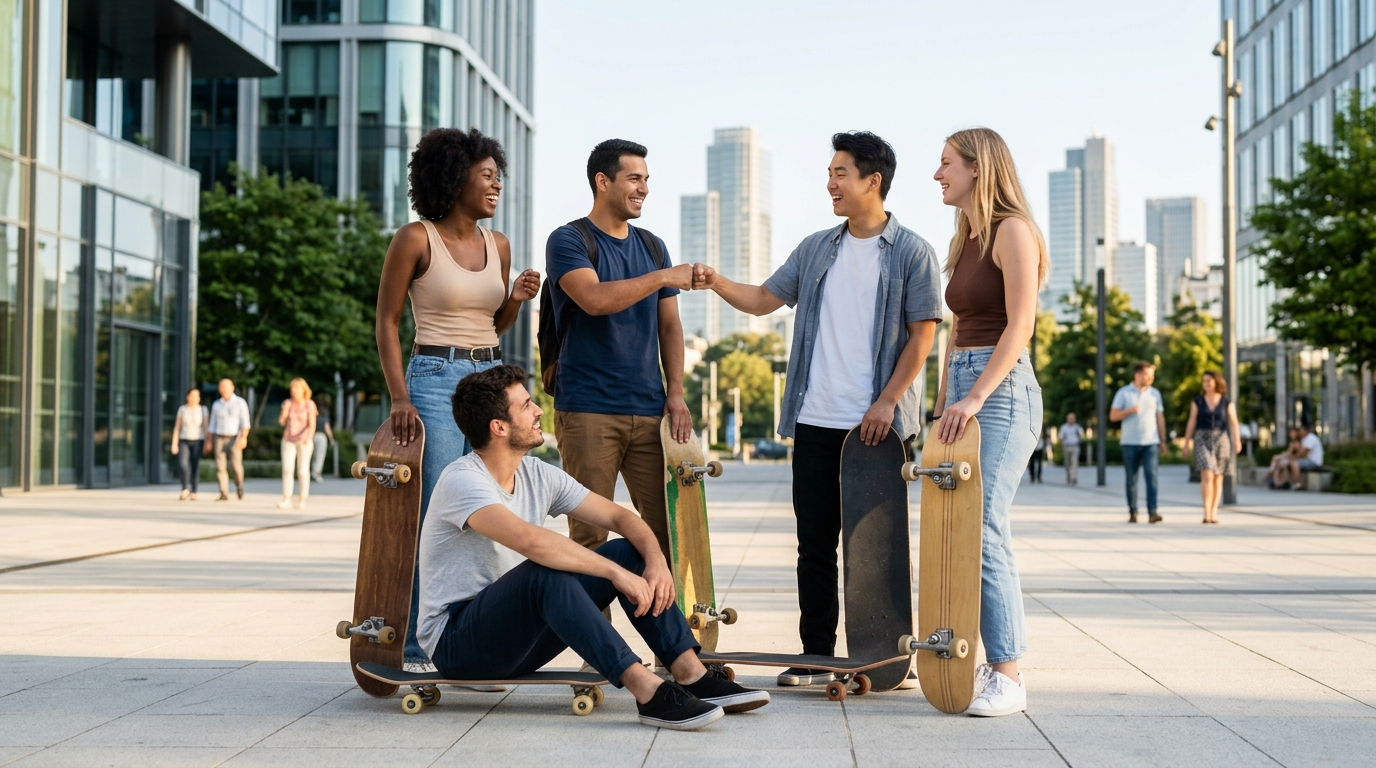 Skateboarding into Friendship: How a New City Became Home