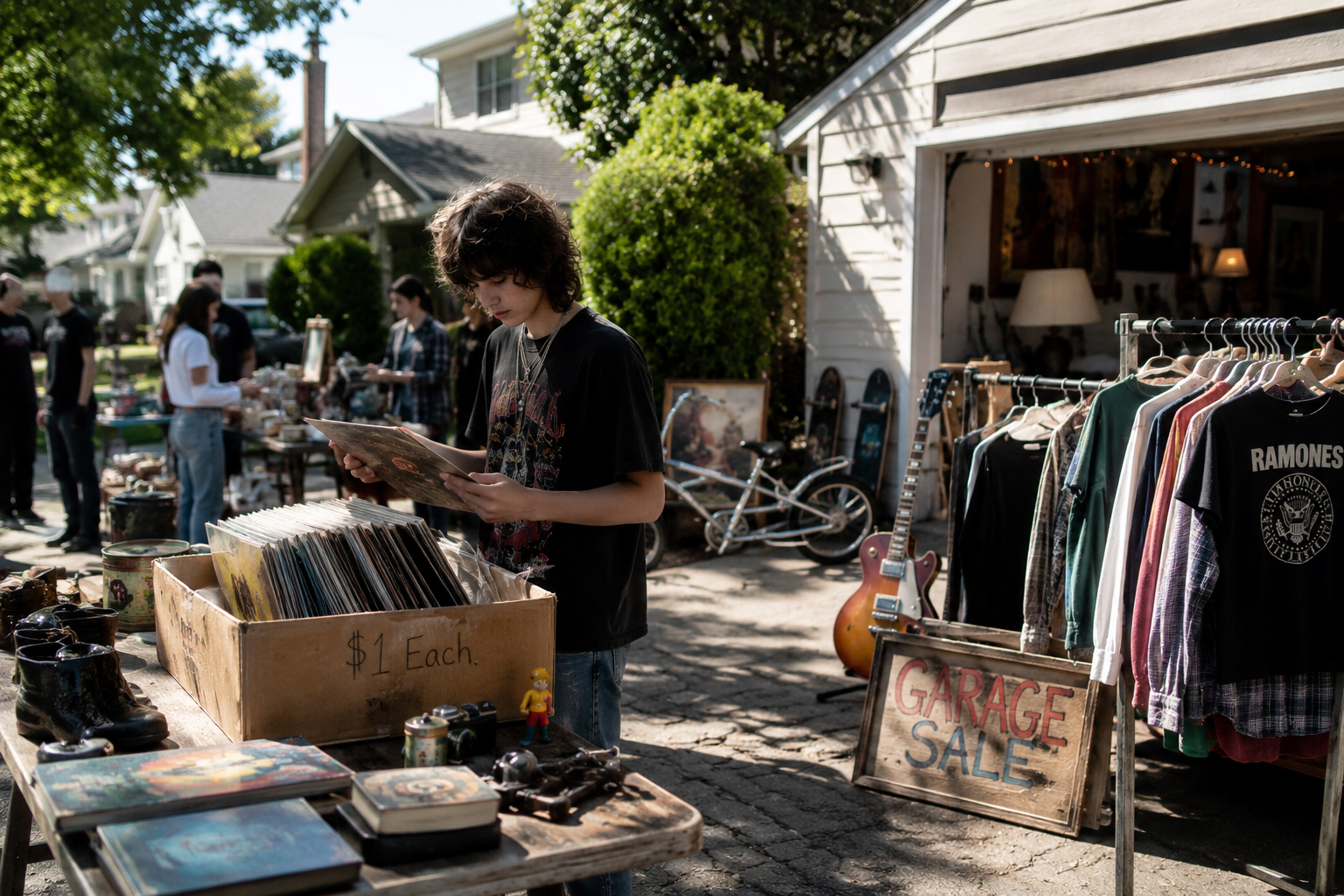 The Garage Sale Was Where Subcultures Passed Their Artifacts to the Next Generation for a Dollar. The Internet Turned Every Find Into an Auction. Did That Kill the Discovery?