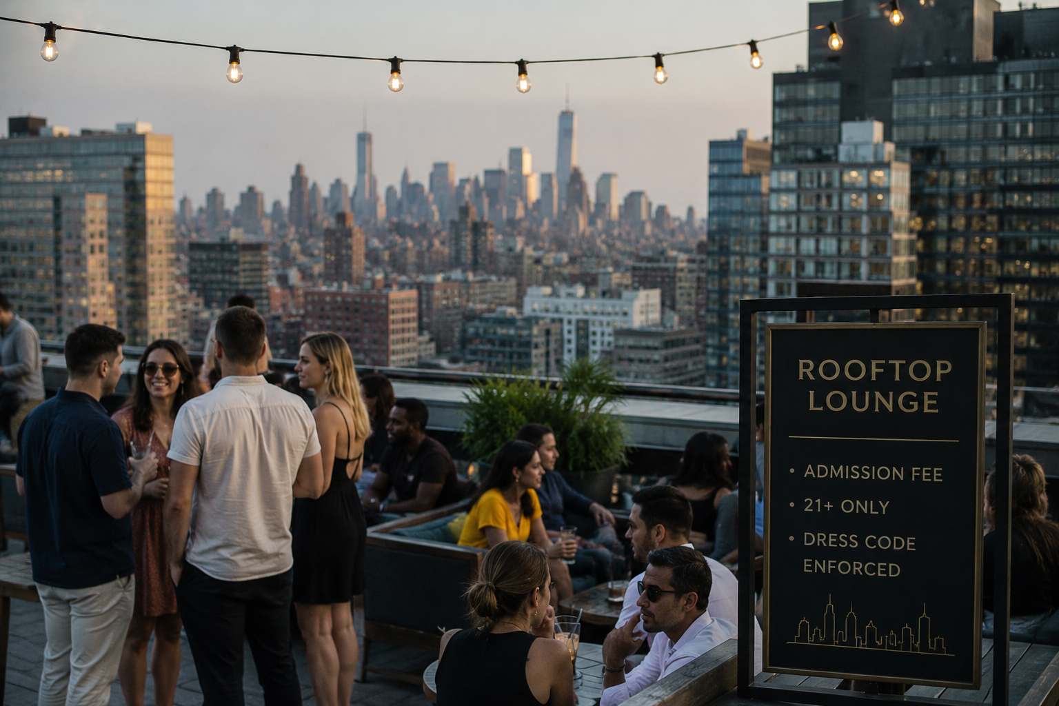 The Rooftop Was Always the Last Unclaimed Space in the City. Developers Found It. Now Every Rooftop Has a Bar, a Fee, and a Dress Code.