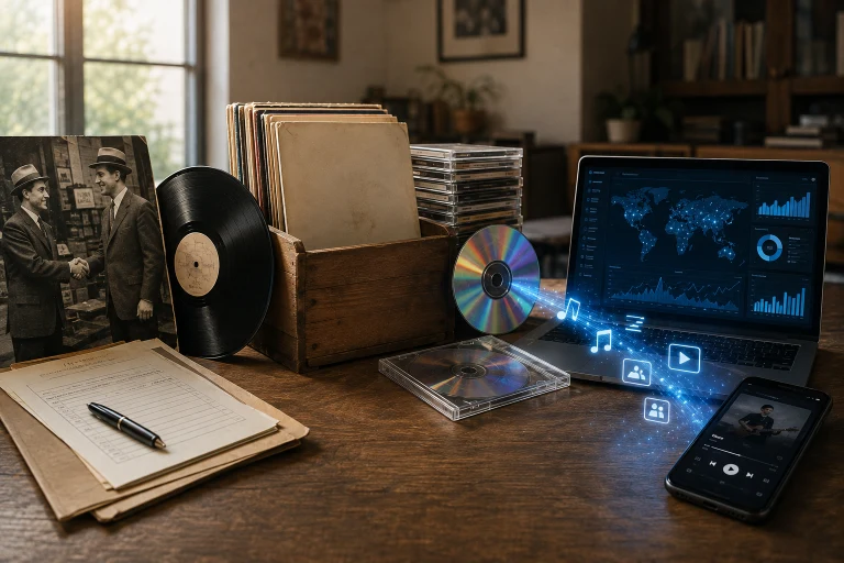From Handshake Deals to Algorithms: The Evolution of Music Distribution