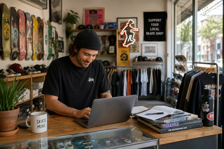 From Wall Street to Skate Streets: Navigating Unexpected Success in a Skate Shop