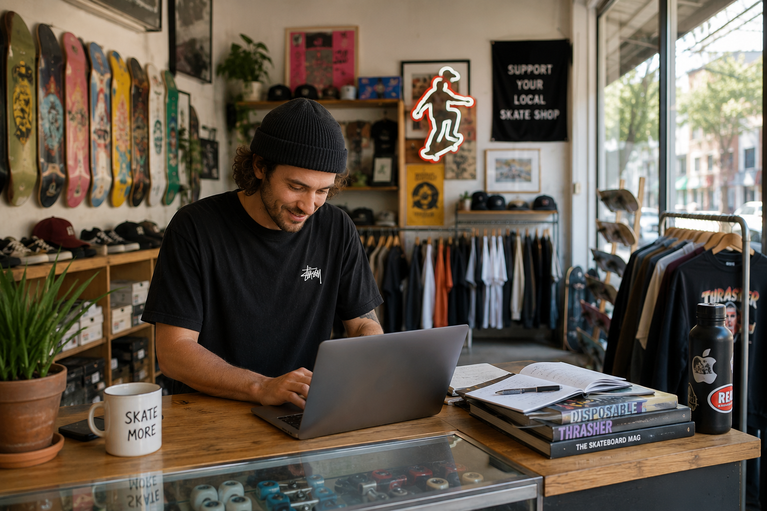 From Wall Street to Skate Streets: Navigating Unexpected Success in a Skate Shop